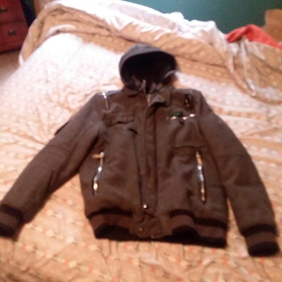 Women's F.U.S.A 1 winter jacket gray black - Picture 8 of 14